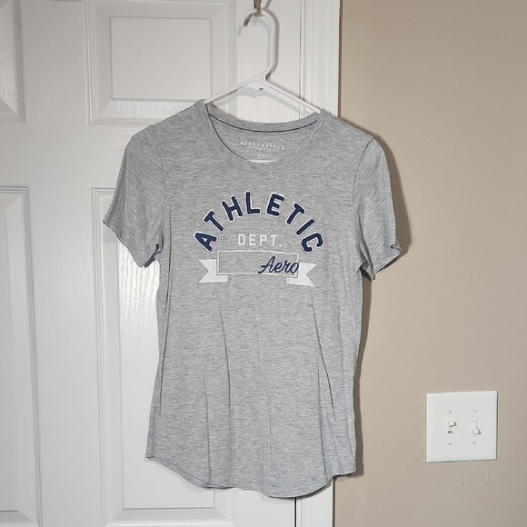 Aeropostale Gray Short Sleeve Tee - Picture 1 of 3
